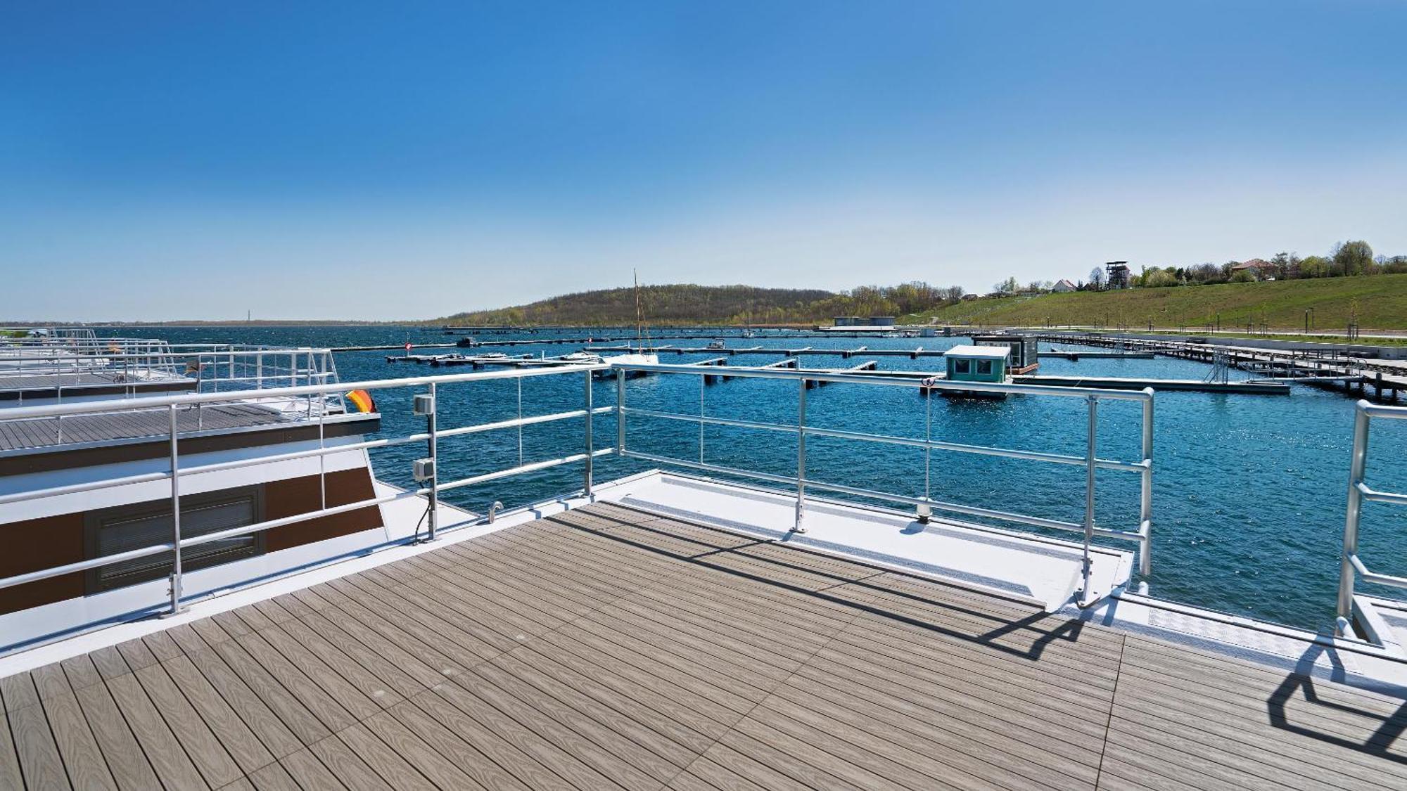 Braunsbedra Geiseltalsee Hausboot - Floating House - Hausboot Junior מראה חיצוני תמונה